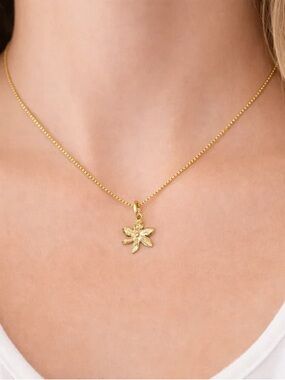 Sheila Fajl Flower Charm Necklace